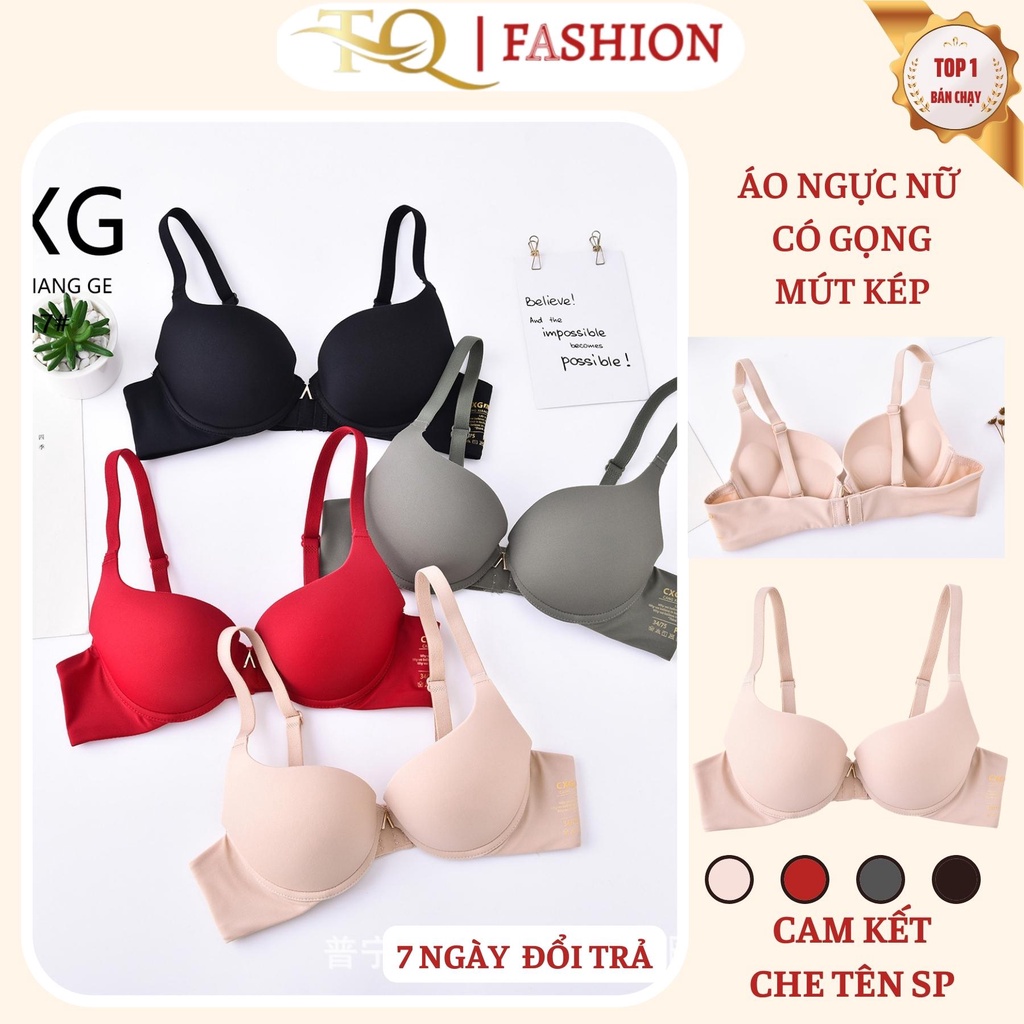 Áo ngực nữ có gọng cao cấp có gọng mút mềm mại thoáng mát nâng ngực tạo khe cup ngực chữ v có đệm mỏng alohashop91