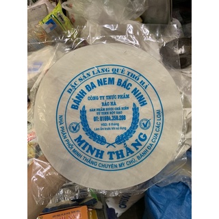 Bánh đa nem rán Thổ Hà tròn to 12 lá dài 23cm - Hàng chuẩn