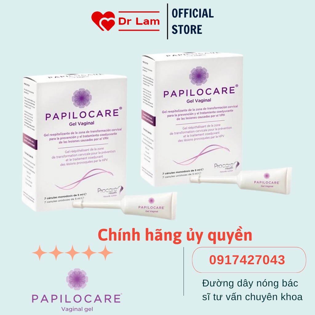 PAPILOCARE® Gel đào thải HPV, phục hồi và dự phòng sang thương cổ tử cung do HPV - Bác sĩ Thanh Lam