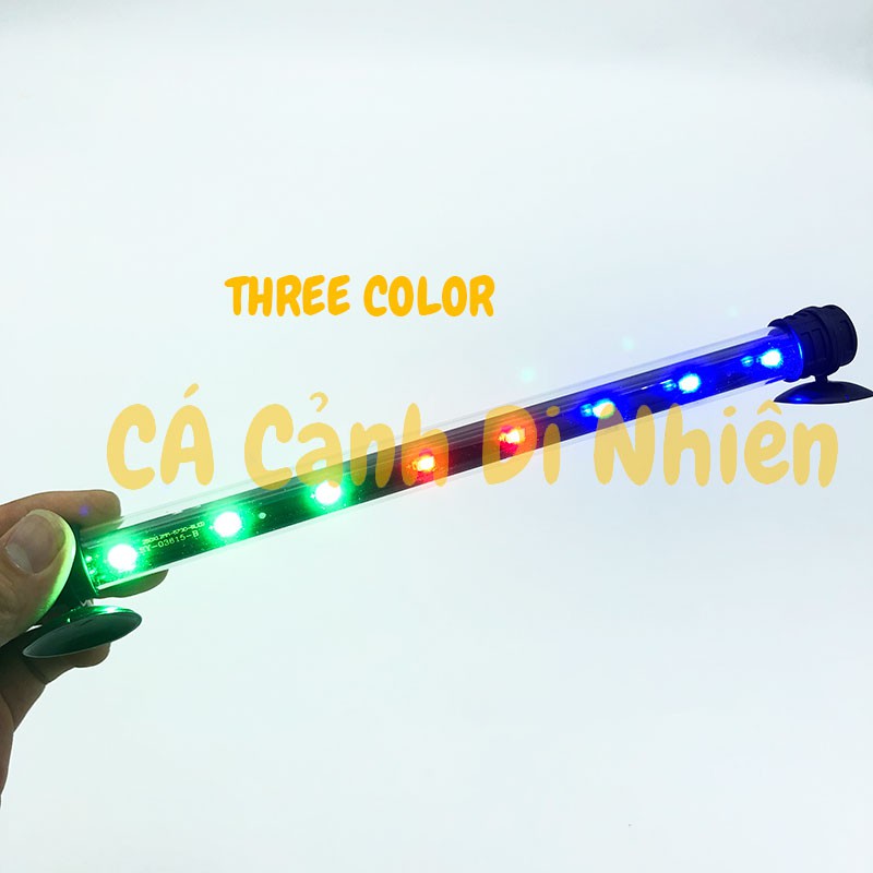 Đèn LED T4-30LED nhiều màu cho hồ cá size 30 - 40 cm
