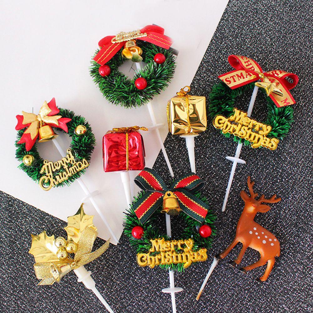 FOREVER Phụ Kiện Trang Trí Bánh Kem Cho Tiệc Giáng Sinh Mới