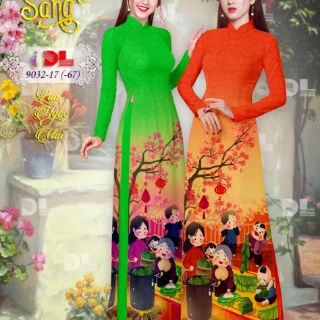Vải áo dài Tết