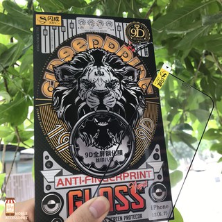 Kính Cường Lực iPhone Sư Tử SHC Full Viền Fullbox