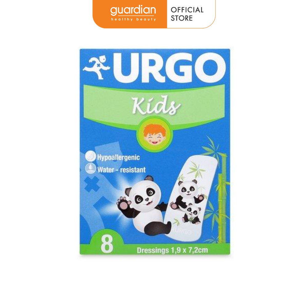 Băng cá nhân dạng gói dành cho trẻ em Urgo Kids (8 miếng)