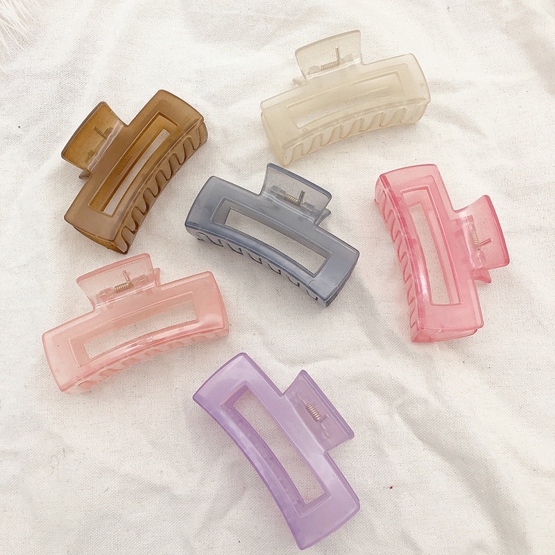 Kẹp tóc chữ nhật Hàn Quốc xinh xắn