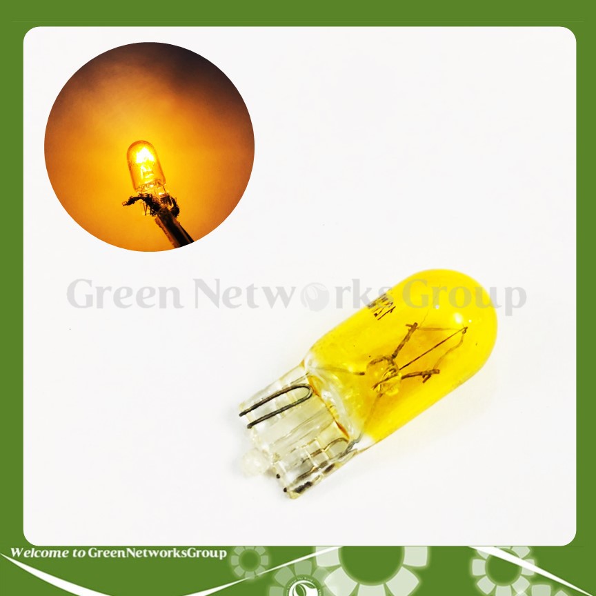 Đèn xi nhan Halogen BÁO SỐ chân T10 BÓNG MÀU-1 cái Greennetworks