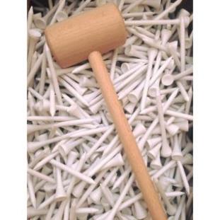 Set Búa Đinh Gỗ kèm 10 Đinh - Giáo cụ Montessori - Đồ chơi an toàn cho bé
