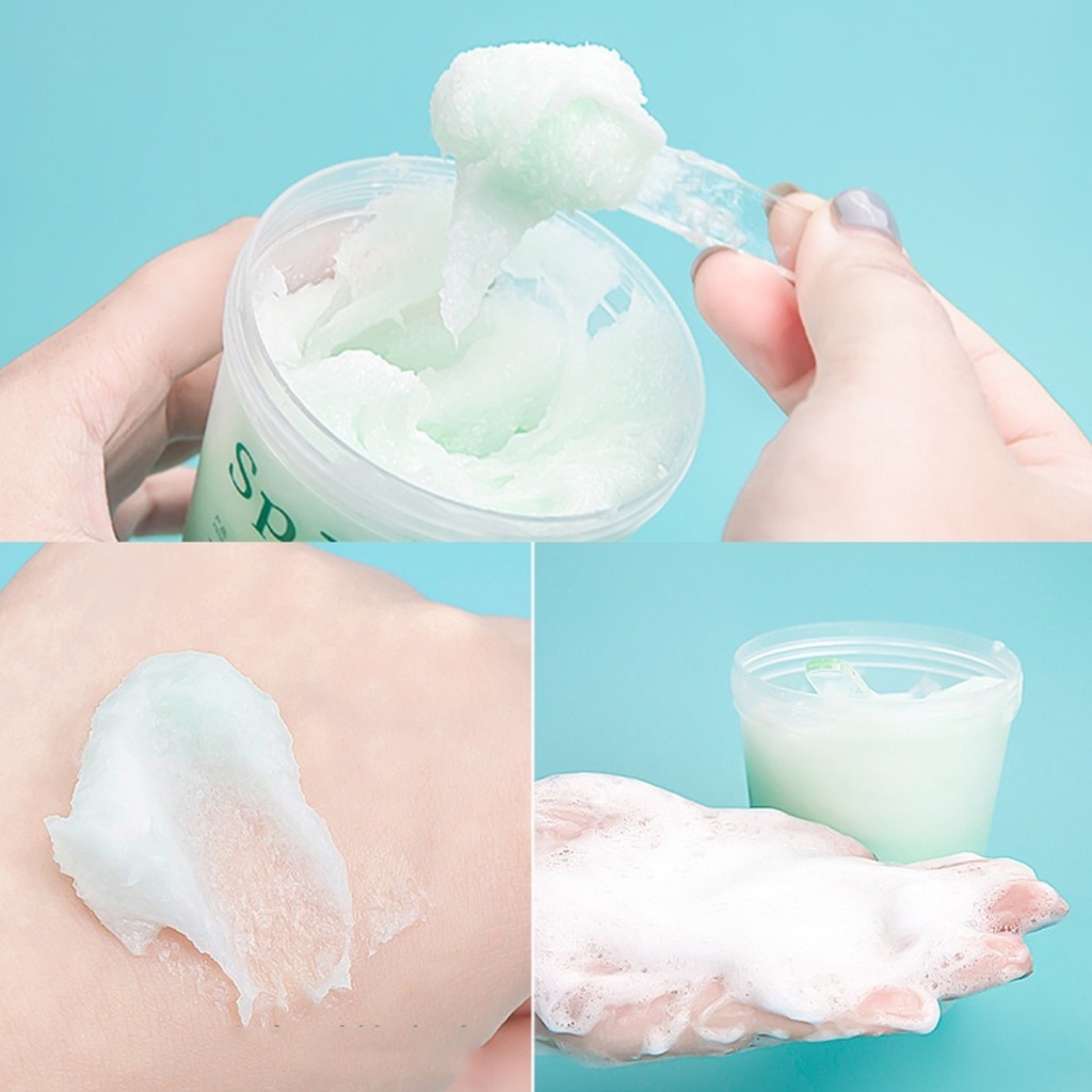 Dầu Gội Muối Biển Spes Tẩy Tế Bào Chết Cho Da Đầu, Sạch Gàu Và Giúp Tóc Bồng Bềnh 280gr