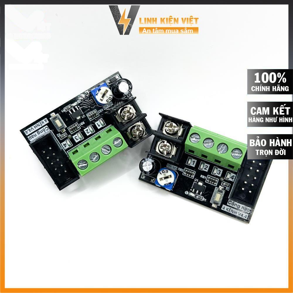 Mạch điều khiển LED vẫy quảng cáo 4 kênh 6A - Điều khiển LED đúc, LED liền dây, LED rời (Chính Hãng)