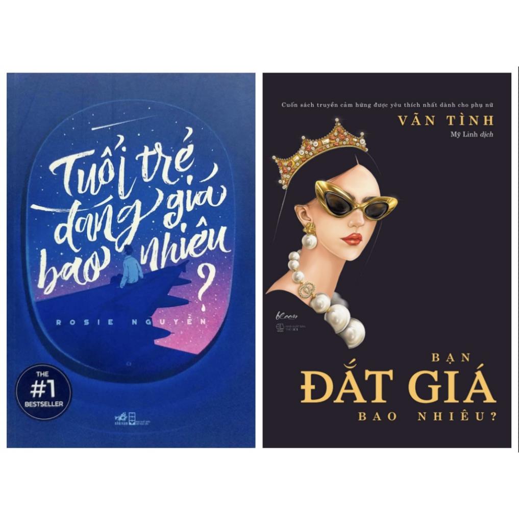 Sách - Combo Bạn Đắt Giá Bao Nhiêu + Tuổi Trẻ Đáng Giá Bao Nhiêu