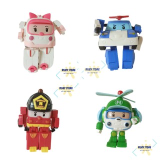 XE BIẾN HÌNH NHÂN VẬT ROBOCAR POLI 4 KIỂU