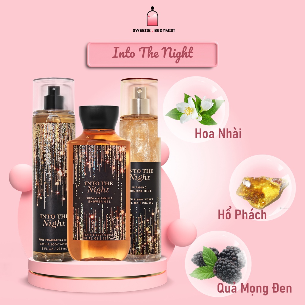 [Bodymist] Xịt Thơm Toàn Thân - Into The Night