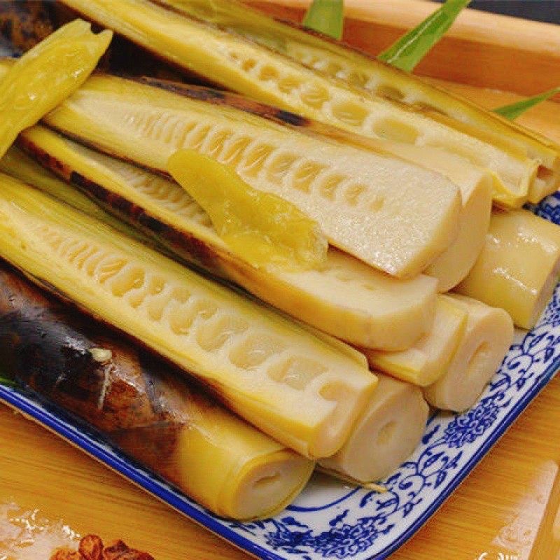 Măng Trúc Ngâm Cay Giòn Nguyên Vỏ Tứ Xuyên