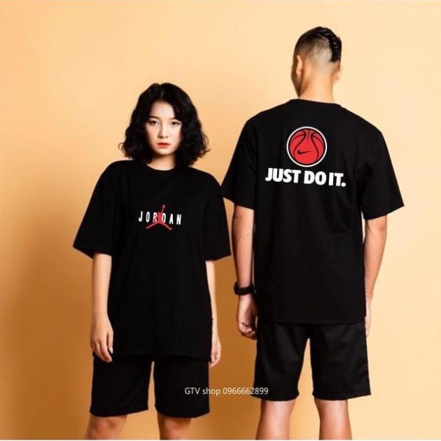 Áo thun unisex bigsize just do it <size 45-120kg>