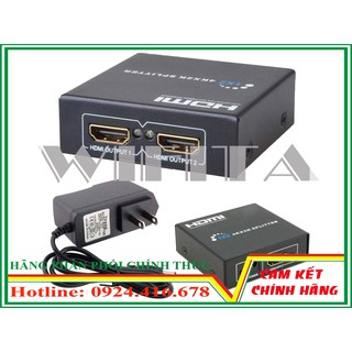 Bộ chia hdmi switch 1x2 cho phép chia 1 cổng ra 2 cổng hdmi - chính hãng splittet