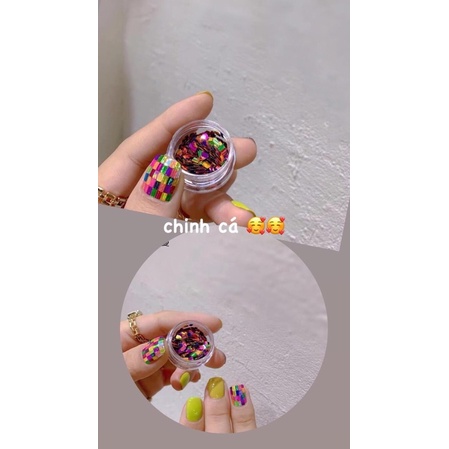 Nhũ vuông nhiều màu