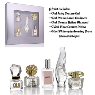 Sét nước hoa mini 5 chai chính hãng mỹ🇺🇸