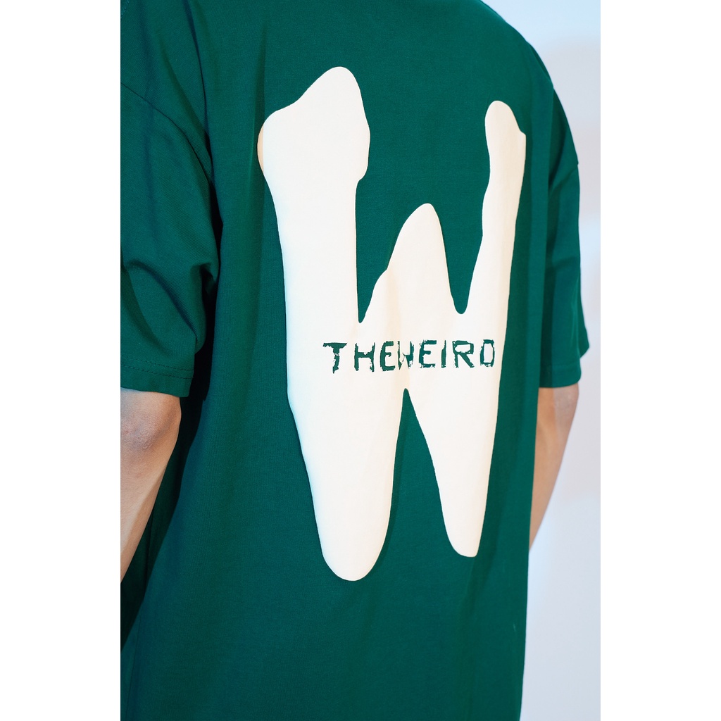 LOCAL BRAND Áo thun The Weird Tay Lửng Form Rộng Unisex Oversize ATK518
