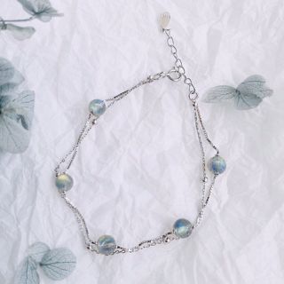 Lắc bạc mix đá phong thuỷ