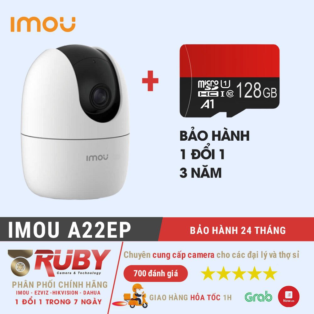 Camera IP Wifi IMOU A22EP 2MP/ Full HD 1080P -Tích hợp báo trộm và phát hiện chuyển động | WebRaoVat - webraovat.net.vn