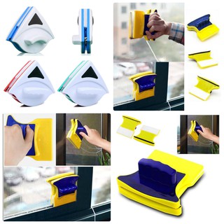 [FREESHIP] DỤNG CỤ LAU KÍNH 2 MẶT NAM CHÂM ( TẶNG KÈM BỘ LAU THAY THẾ)