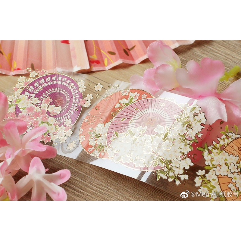 Băng dính trang trí PET tape hoạ tiết đặc biệt nhà MERRY