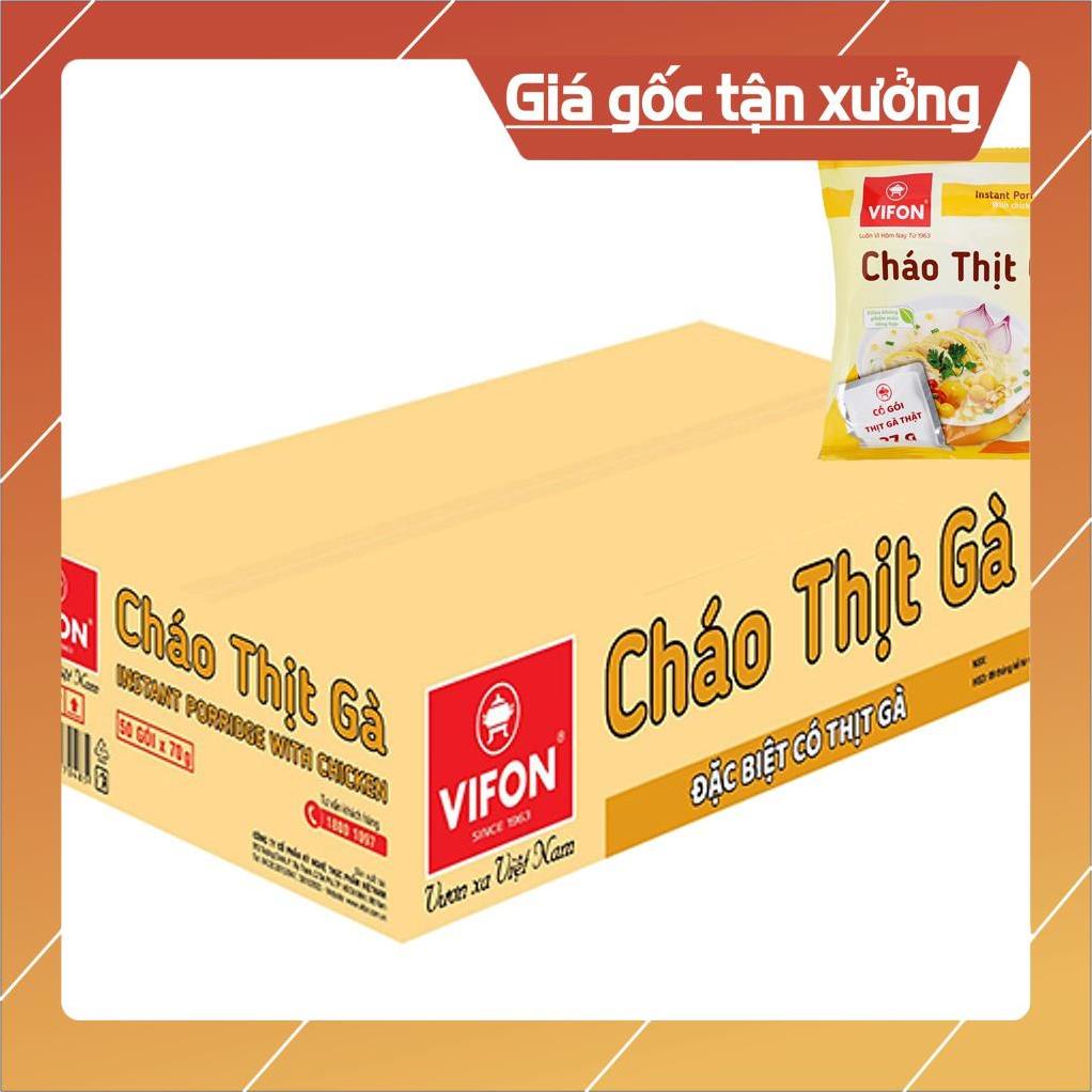 [ICLN9 giảm 5K cho đơn hàng 50k]  combo 3 gói Cháo Thịt Vifon Có Gói Thịt Thật 70g
