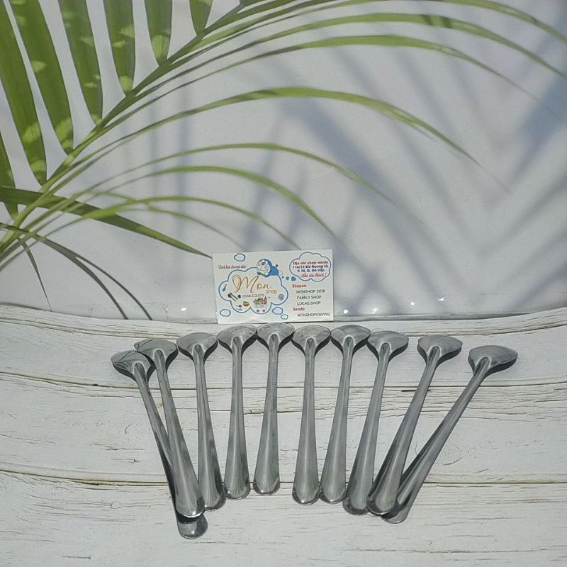 Đồng giá 39k😇Combo 10 muỗng cafe inox😆