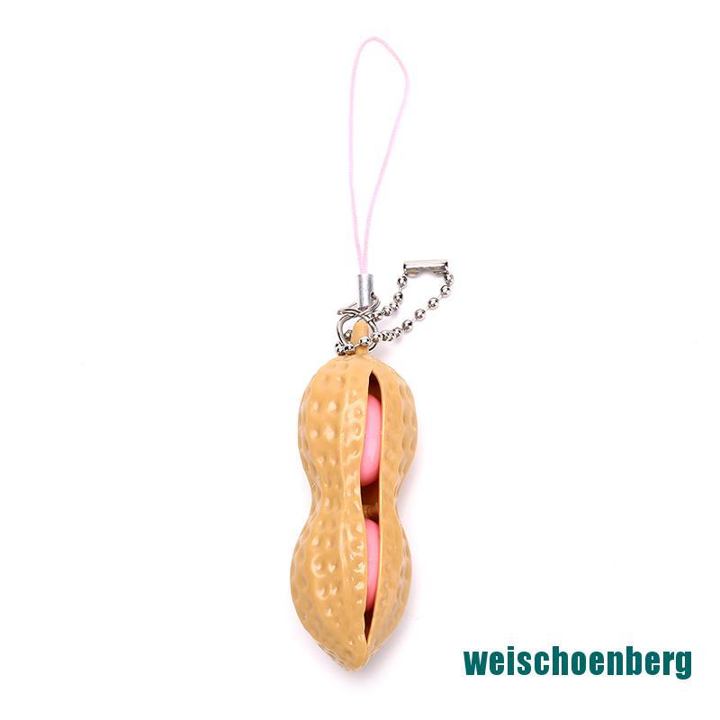 Mới Móc Khóa Hình Hạt Đậu Phộng Dễ Thương