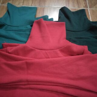 Váy body cổ lọ tay dài