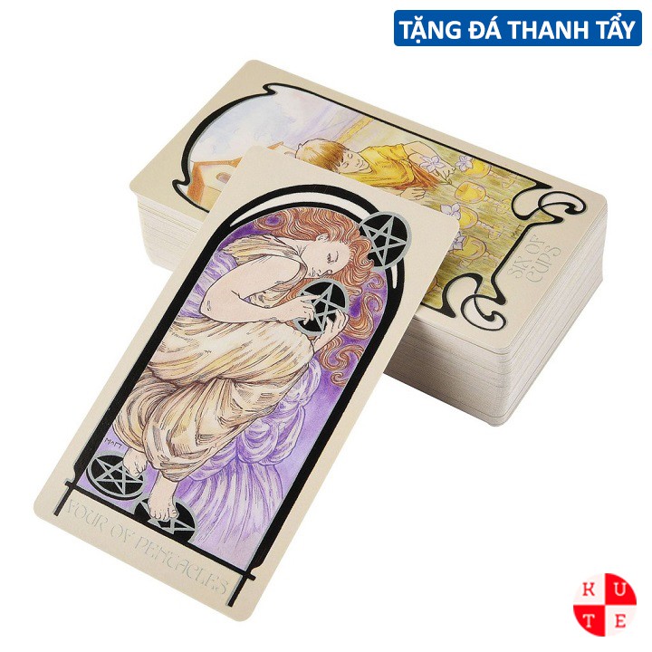 Bài Tarot Ethereal Visions Illuminated 80 Lá Bài Tặng File Tiếng Anh Và Đá Thanh Tẩy C30