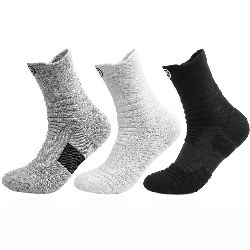 Vớ thể thao chống trơn chất liệu cotton thoáng khí