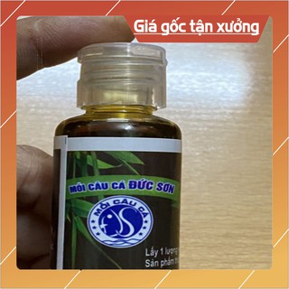 Tinh dầu câu cá Xạ Hương, hãng mồi câu Đức Sơn