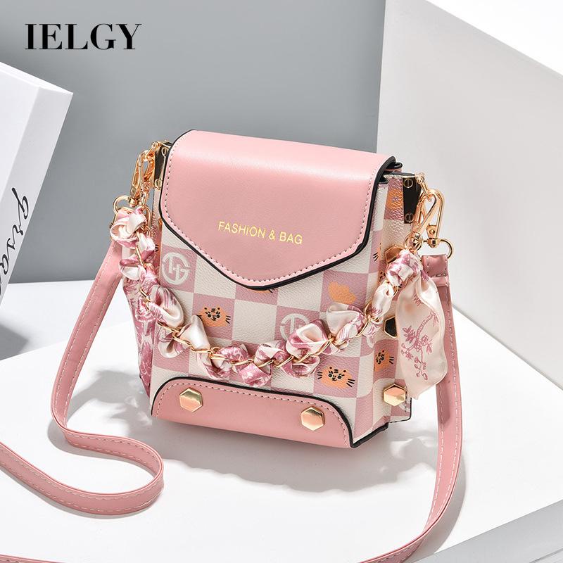 Ielgy Túi Đeo Chéo mini Đựng Điện Thoại Thời Trang Cho Nữ