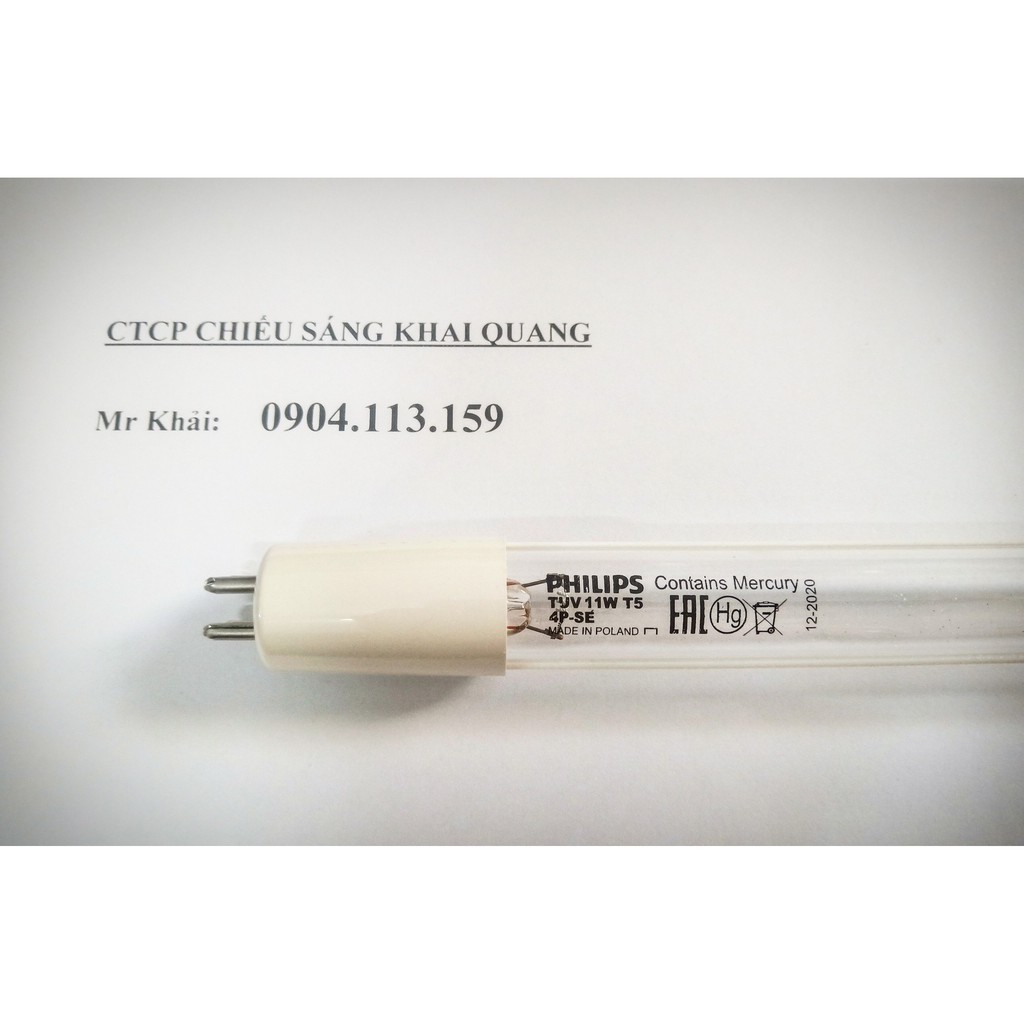 Bóng đèn UV Philips TUV 11W T5 4P-SE