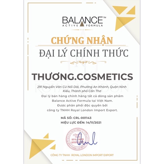 🔥 [ SIÊU HOT ] Tinh Chất Dưỡng Da Balance Active Formula Serum (Mẫu Mới)  -  LiLyyy.Cosmetics 💥 | BigBuy360 - bigbuy360.vn