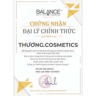  💎 [ CHÍNH HÃNG ] Tinh Chất Dưỡng Da Balance Active Formula Serum (Mẫu Mới) 💧