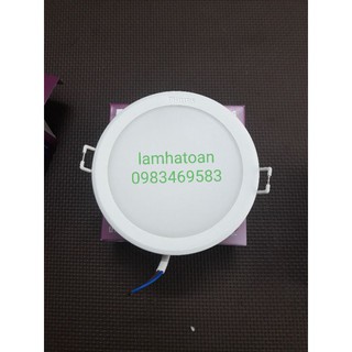 Đèn led âm trần 7w d90 59445 philips