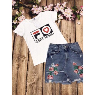 Áo phông đôi Fila nam nữ