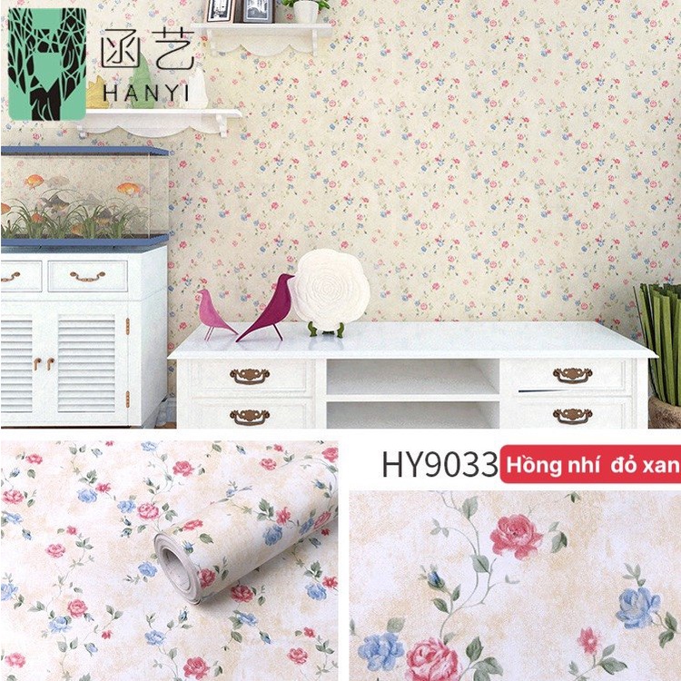 1M x 45CM giấy dán tường có sẵn keo - MẪU MỚI VỀ HAPPY AUG025