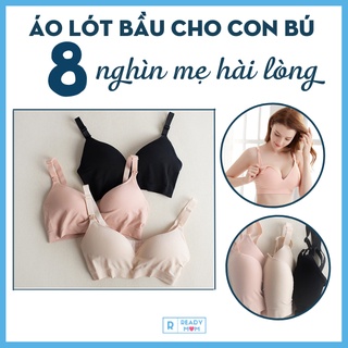 FORM TO Áo Lót Bầu Cho Con Bú Không Gọng Nâng Ngực Đệm Vừa Liền Áo Đẹp Và