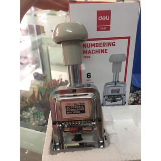 DẤU NHẢY DELI 6 SỐ(7506)