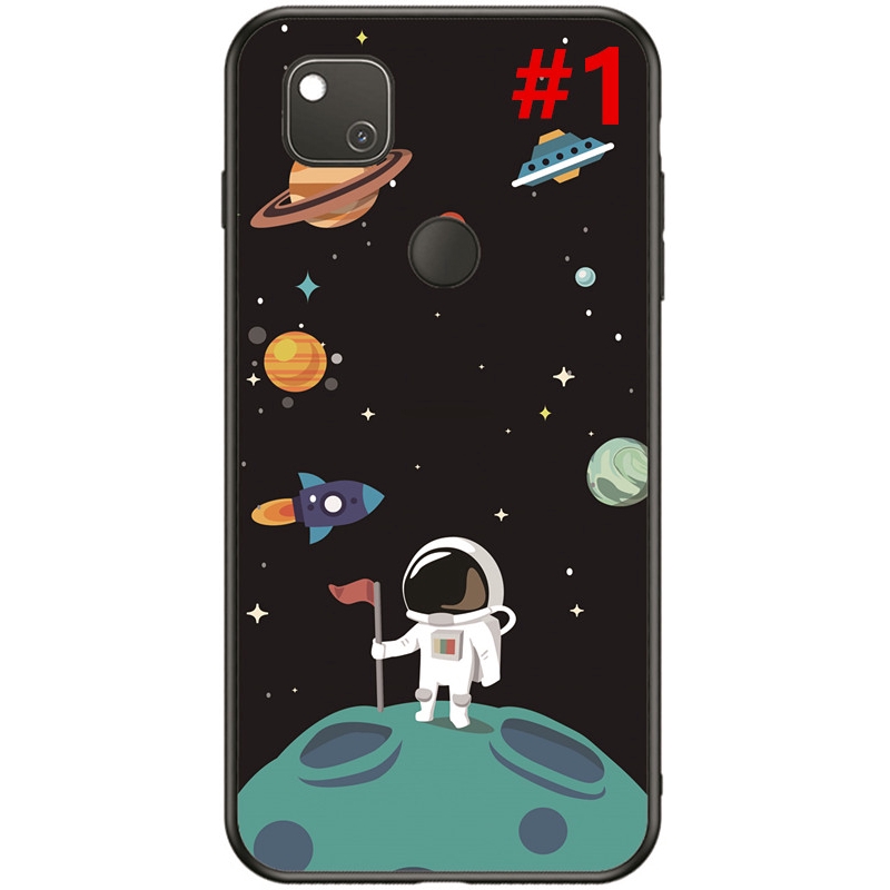 Cartoon Planet Back Cover Xiaomi Redmi 9 Pro/9A/9C Soft TPU Case