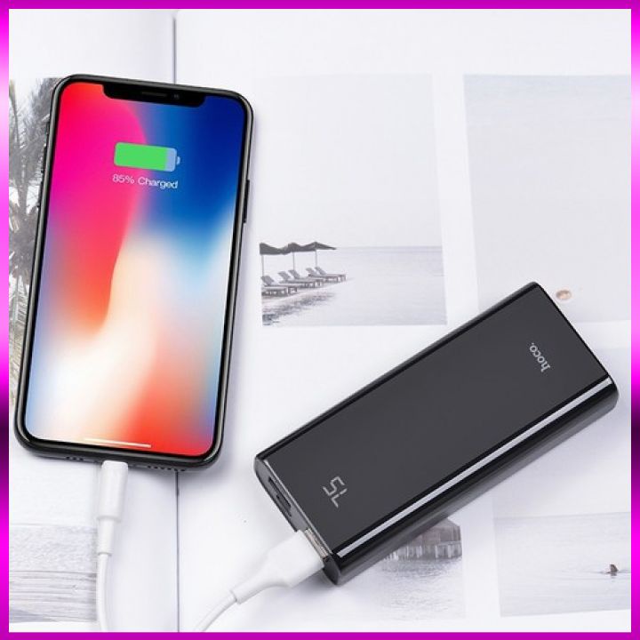 Sạc dự phòng Hoco J45 - Pin Dự Phòng Có Đèn Led Thông Báo - Dung Lượng 10000 mAh