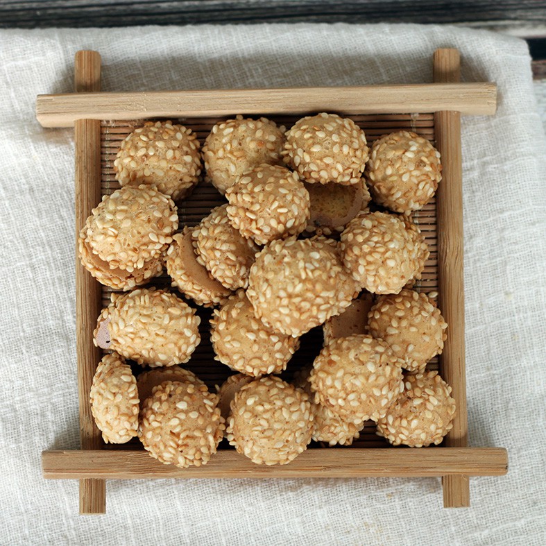 Bánh Nhện Mè - Hủ [250g] - Ship Hỏa Tốc