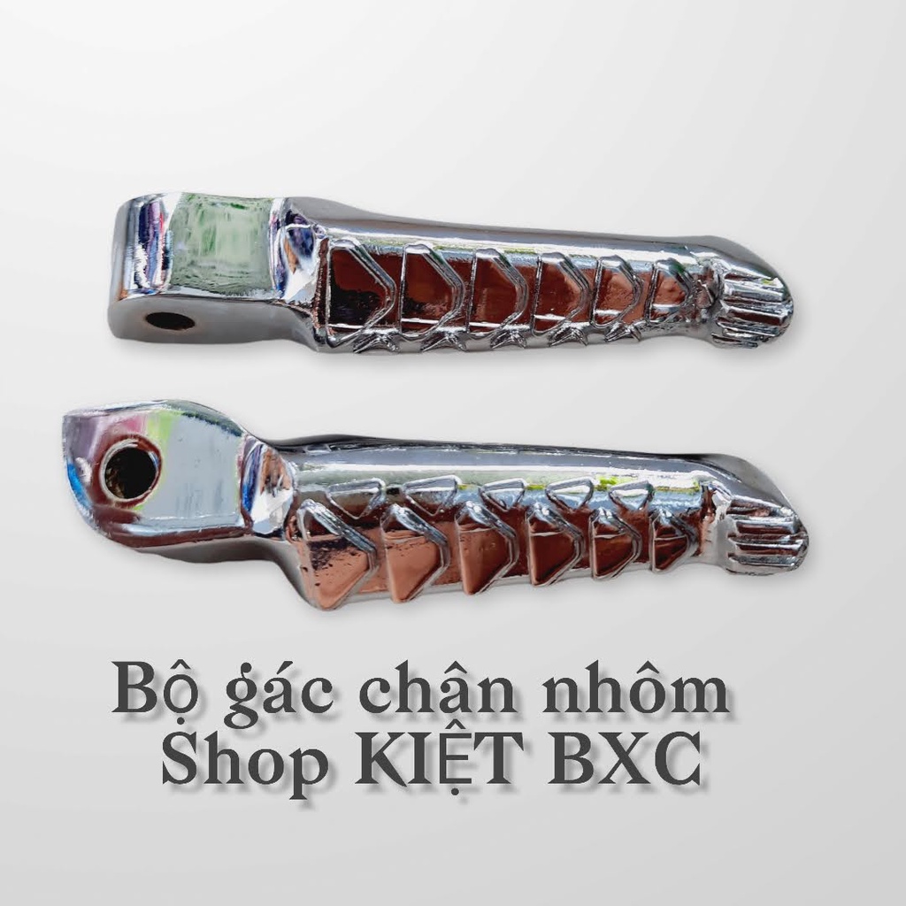 BỘ GÁC CHÂN XẾP (NHÔM) CHO XE MÁY