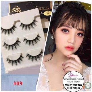 Mi giả 3d lông chồn 3 đôi nhiều mẫu có sẵn