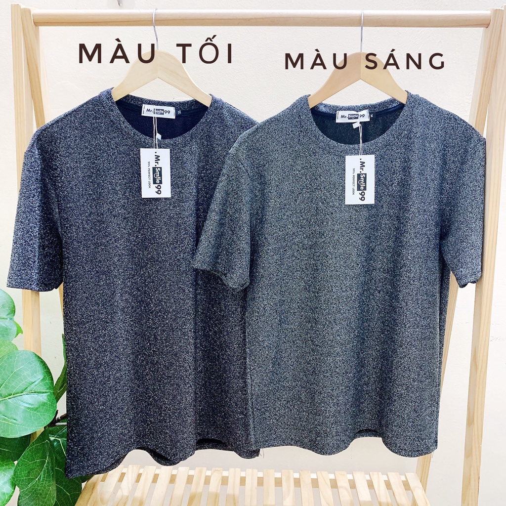 Áo Thun Nam Lấp Lánh Ánh Kim Premium Luxury Lấp Lánh Nam/Nữ Unisex Mr Smile 99 Shop