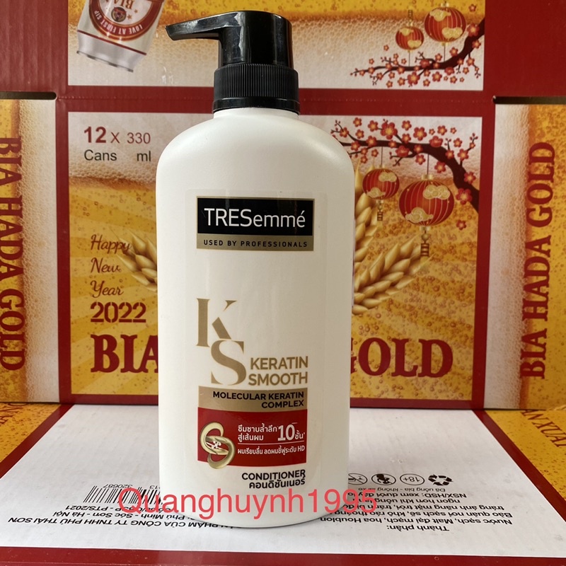 Dầu Gội + Xả Tresemme Thái Lan KERATIN SMOOTH 400ml