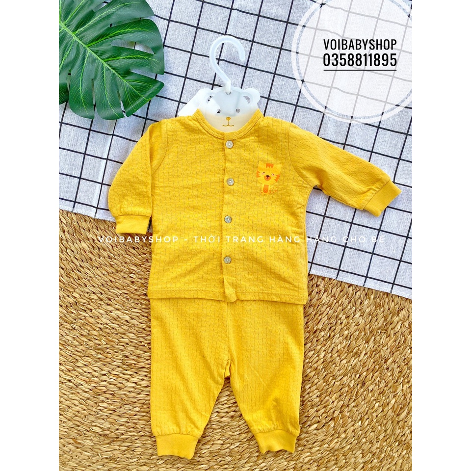 Bộ cài giữa tay dài sơ sinh Lullaby cho bé NH25-19